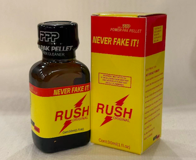 Popper Rush 30ml 10ml đỏ vàng đen chính hãng PWD hàng xách tay USA